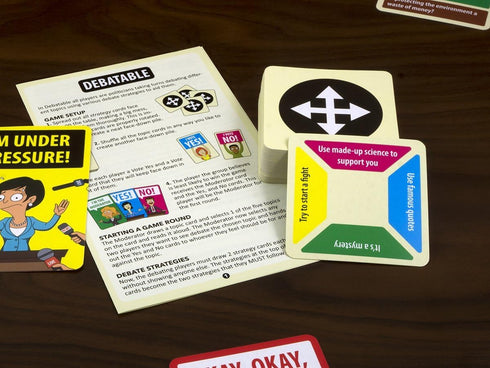 Mindmade Debatable - Fun Argumentative Party Card Game