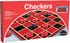 Pressman Checkers Classic Game with Folding Board and Interlocking Checkers, 2 Players