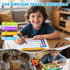Justification leftBC 3-5 Preschool Dry Erase Learning Workbook for Kids Ages Reusable Tracing Book for Letters A-Z