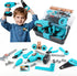 GAIETYDIY Kids Tool Set Pretend Play Toddler Tool Set with Tool Box,