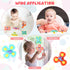 9 3 Leitee Pcs Suction Cup Toys Bath Toys Sensory Strong Suction Cup Toys Spinner Dimple Toy Birthday Gifts for Early