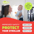 Umbrella Stroller Travel Bag for Airplane Gate Check, Water-Resistant with Handle Straps for Standard Stroller