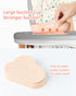 SUPERMAMA Suction Silicone Baby Feeding Set, 2 in 1 Bowls and Spoons, BPA Free, Infant Toddler Self Feeding Led Weaning