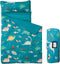 MORAIS Toddler Nap Mat with Pillow and Blanket, 52" x 20" Lightweight and