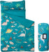 MORAIS Toddler Nap Mat with Pillow and Blanket, 52" x 20" Lightweight and