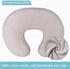 Wheat Muslin Nursing Pillow Cover for Breastfeeding Support
