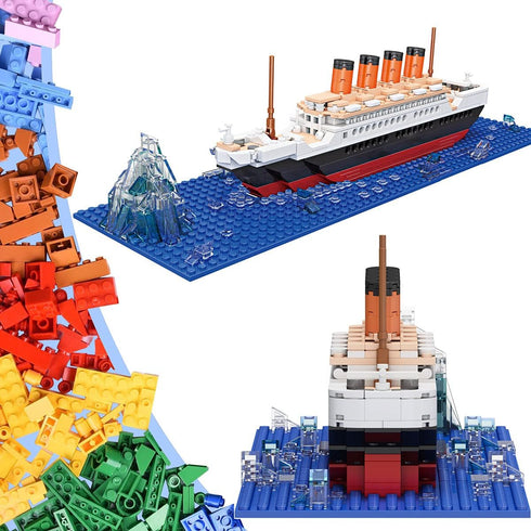 OneNext RMS Titanic Model Large Building Block Set 548pcs 100% Compatible DIY Educational Toys for Adults and Kids Gift