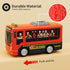 3-5 HONGTUO Fire Truck Toys with Teaching Meaning, Simulation Steering Wheel Driving Toy, Toddlers Fire Truck Toy