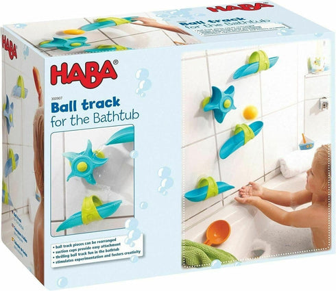 6 Set 3 HABA Bathtub Ball Track - Piece Play - Fosters Experimentation & Creativity for Ages and Up
