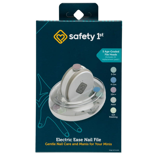 Safety 1st Electric Ease Nail File, Gentle and Easy to use, with