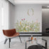 Flower Clusters Wall Decals, Removable DIY Peel and Stick Art Murals for Kids Room and Home Decoration