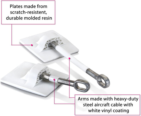 Refrigerator Lock - White Without Padlock