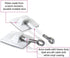 Refrigerator Lock - White Without Padlock