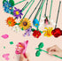 Flower Bouquet Building Set, 1009PCS DIY Plant Decoration, 12 Artificial Flowers for Ages 6+, Gift Idea