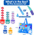 1 12-18 1 2 Arovan Montessori Toys for Year Old - Cloth Fishing Game with Stacking Cups Toddler Toys for One Year Old