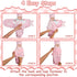 6 Pack Ramede Preemie Swaddle Blanket with Hats Sleep Swaddle for Baby Boy Girl Preemie Newborn Sacks Soft Cotton