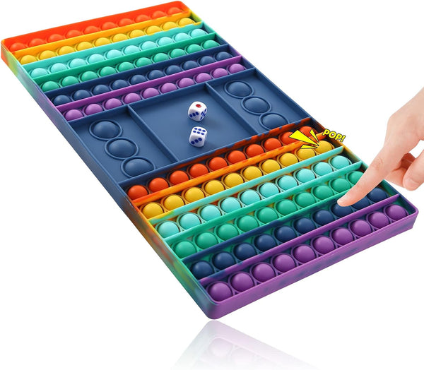 Pop Games Fidget Toy, Math Games for Kids, Family Multiplication Game, Autism Toys for Stress Relief, Birthday Gifts