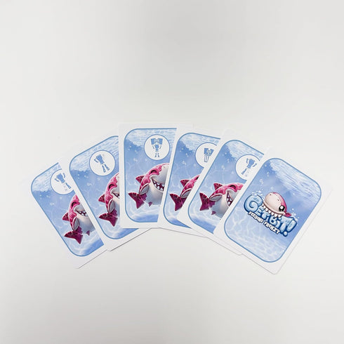 Greater Than Games | Get Bit - Family Card Game, Party Game for Adults and Family, Escape The Shark, 3 to 6 Players