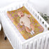 Hippie Flower Diaper Change Table Covers Soft Changing Pad Cover for Baby Washable Baby Nursery Diaper Changing Pad