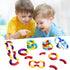 Generic 6PCS Sensory Fidget Toys - Multicolor Twisty Fidget Toys for Adults, Boys, Girls for Relaxation, Anxiety Stress