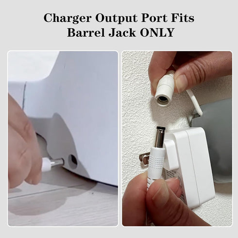 5V Power Cord Compatible with Munchkin, Kmaier, Jaoul, Larex, Babybond, 6.7FT Infant Charger Cord, White