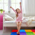 8 Pcs Rainbow Sensory Mat Massage Game Mats for Kids - Orthopedic Puzzle Tiles for Autistic Children