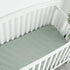 4 Pack 38'' 24'' Mini Crib Sheets for Baby Boys & Girls, Neutral Mini Crib Sheet Fitted x for Standard Mattress, Ultra
