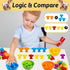 Counting Koalas Toys Matching Games with Sorting Bowls, Sorting Toys for Toddlers, Preschool Learning Activities for