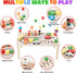 1+ 1-3, 8 1 Activity Table for Year Old, Montessori Wooden Toys for Toddlers in Baby Activity Table, Educational