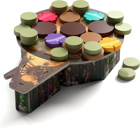 Kabuto Sumo: Bug Wrestling Board Game - Dexterity Game for 2 to 4 Players - 15-20 Minutes Play Time