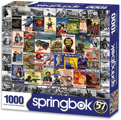 Springbok's 1000 Piece Jigsaw Puzzle Making History - Made in USA