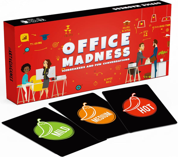 Team Building Card Game with 150 Icebreakers and Funny Questions | 3-in-1