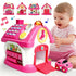 Montessori 8-in-1 Bilingual Musical Activity House | EN/ES Learning Toy with Volume