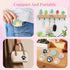 12 Zioyihan Pcs Cat Paw Fidget Toys Fidget Keychain, Mini Clicker Sensory Toy Anxiety and Stress Relief for Adults