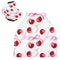 Burbuja Car Seat Cover for Baby, Cherries with Bow Car Seat Canopy Nursing