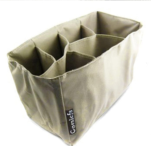 Comicfs Baby Diaper Bag Insert Organizer, Khaki, Dimensions: 12 X 6.4 X 8 Inch