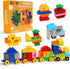 Creative Building Blocks - 116 Pieces Large-Size Blocks, Build Train Animal, Ideal