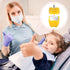Haomian 200-Piece Tooth Saver Necklaces Tooth Necklace Little Box for Lost Teeth Milk Teeth Storage Cases for Lost