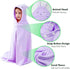 27.5" 55" ROMASA Toddler Hooded Bath Towel Ultra Soft Towel Highly Absorbent Bathrobe Blanket for Boys Girls- x