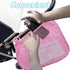 2 Pack Universal Side Sling Stroller Organizer with Mesh Cargo Net,Adjustable and Non-Slip Stroller Storage Bags