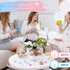 36 2.5'' Pieces Acrylic Pacifiers for Baby Shower Games Boy Girl, Baby Shower Pacifiers, Bulk Pacifier for Hunt Games