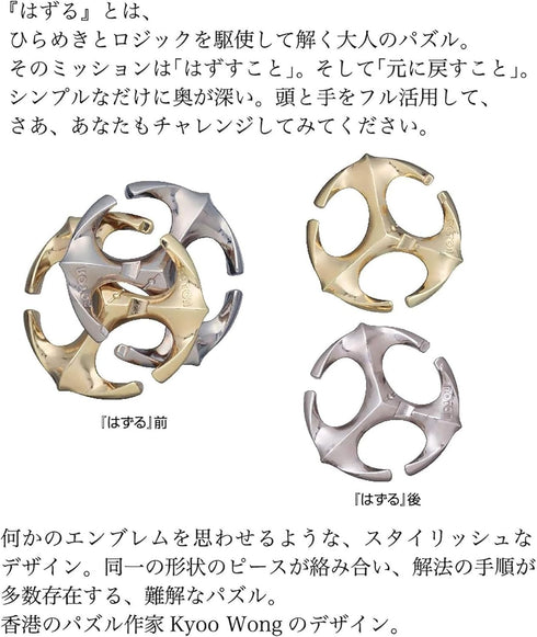 Hanayama Cast Huzzle Puzzle - Cast Rotor