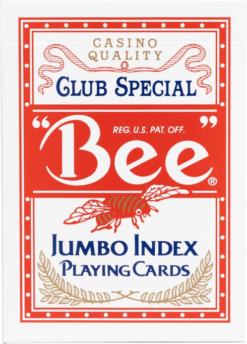 Bee Jumbo Index Playing Cards, Colors May Vary