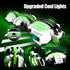 BAZADER RC Cars with LED Lights - Remote Control Car Snake 360° Roll Toys for Kids Age 7+
