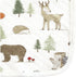 Forest Animals Quilted Cotton Washcloths for Babies - One Size