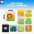 2-4, 1 2 3 2 6M+ TOY Life Wooden Puzzles for Toddlers Montessori Toys for Year Old Boys Girls, Animals Puzzles