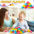 100 (3 Skylety Pcs Brain Stress Balls Bulk Halloween Funny Toy PU Hand Muscle Exercise Pressure Ball Brain Shaped Toy