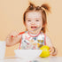 R HORSE 5Pcs Baby Bibs Set, Toddler Bibs with Crumb Catcher Pocket & Snap Button for 6-24 Months