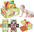 Jollybaby High Contrast Baby Tissue Box Toy for Baby 6-12 Months, Montessori