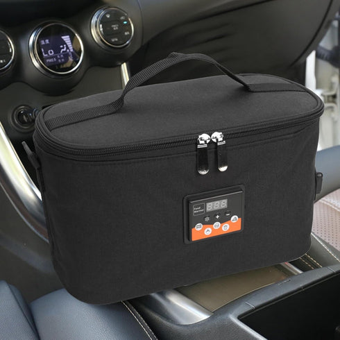 MOTOULAX Car Baby Bottle Warmer Bag Portable Food Warmer Bag Adjustable Temperature Car Baby Bottle Insulation Bag